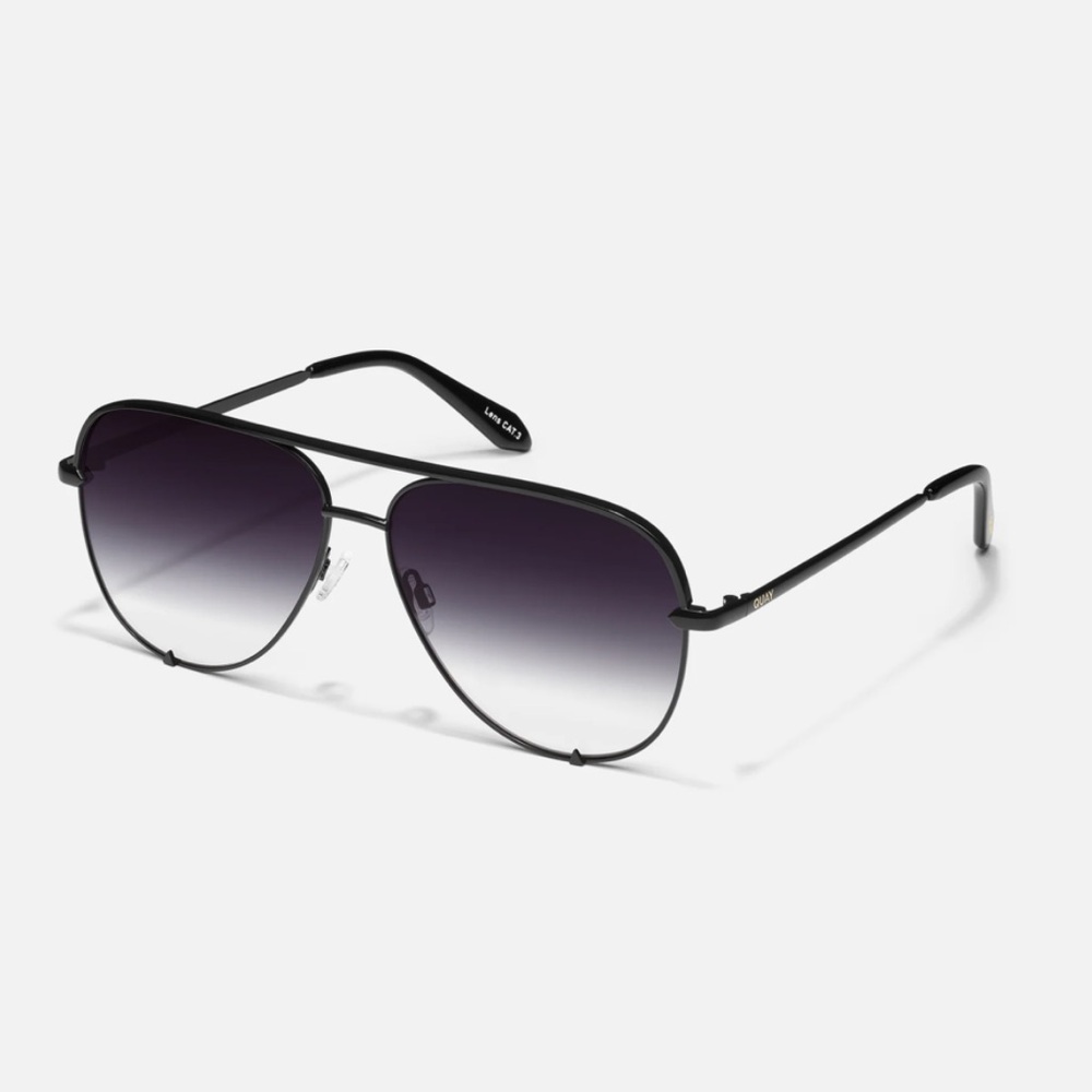 Quay Australia x Desi Perkins High Key Aviator Sunglasses